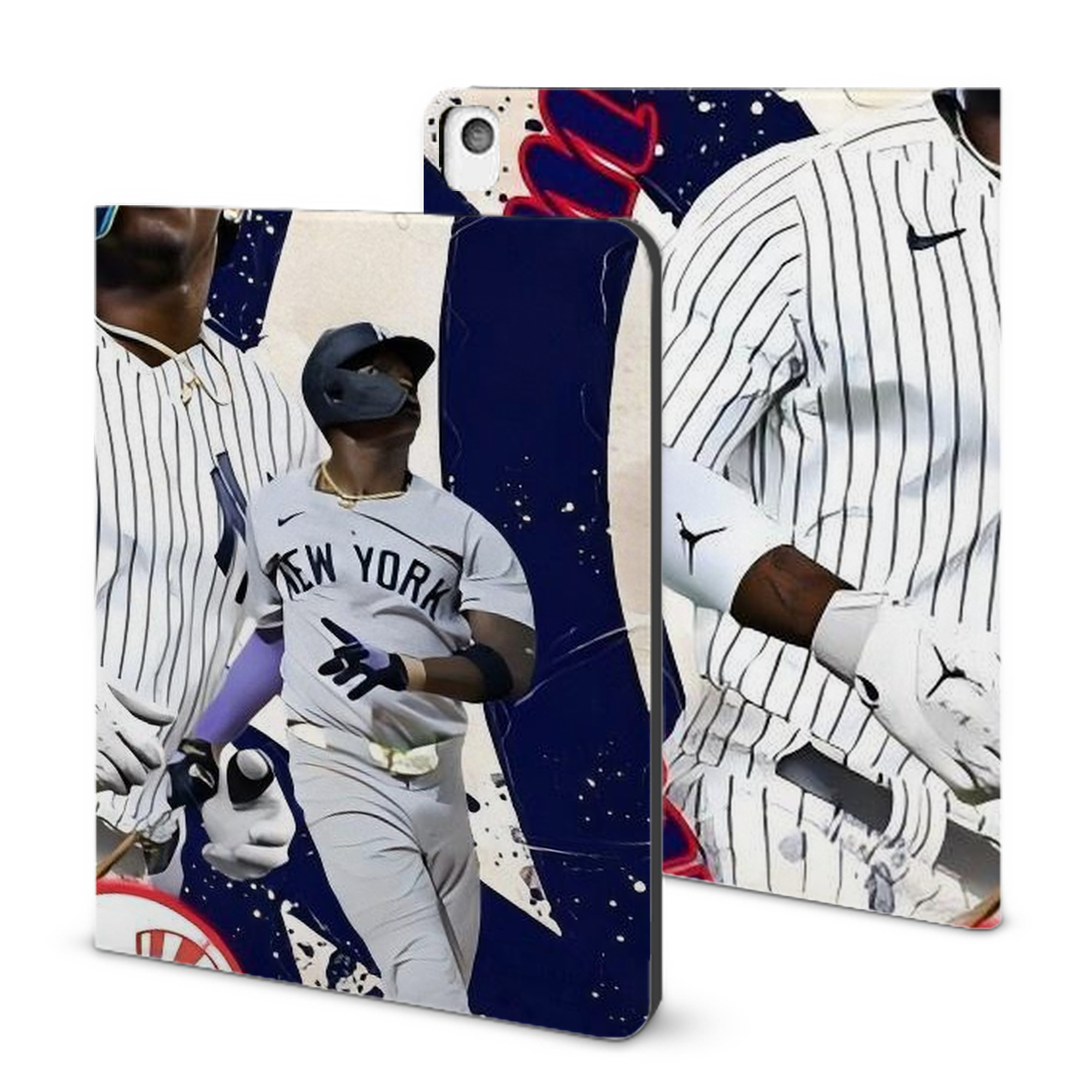 Jazz Chisholm Jr. 48 IPad Book-Style Case With Pencil Slot – Slim PU & TPU Cover – Full Protection, Precise Fit, Water & Scratch Resistant